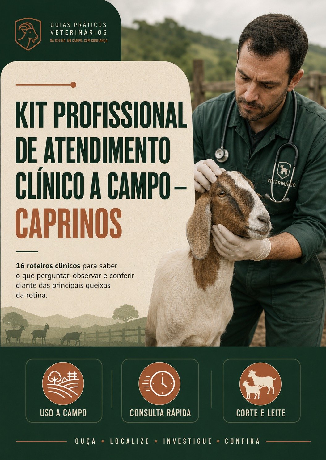 Atendimento Clínico a Campo — Caprinos